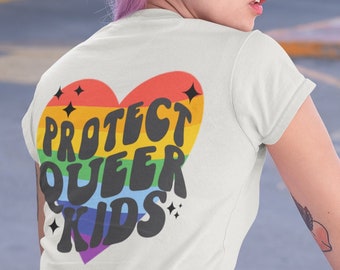 Protect Trans Kids Queer Shirt Protect Trans Youth LGBTQ Shirt Equality Shirt Protest Shirt Activist Shirt Pride Ally Shirt Alt Clothing