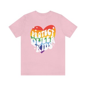 Proteger a los niños trans Camisa Ally Camisa Queer Proteger a los jóvenes trans Camisa LGBTQ Camisa de igualdad Camisa de protesta Camisa activista Camisa de derechos humanos Pink