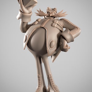 Doctor Eggman Sculpture 8&quot; | Sonic the Hedgehog