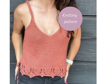 Summer lacy knit tank - That Lacy Tank