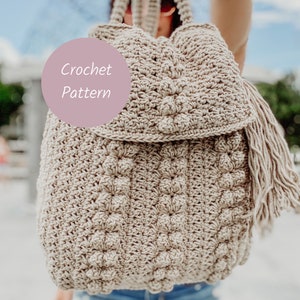 Boulevard Backpack Crochet Pattern image 1