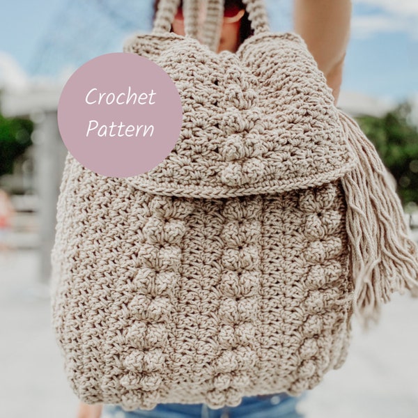 Boulevard Backpack Crochet Pattern
