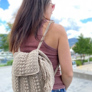 Boulevard Backpack Crochet Pattern image 8