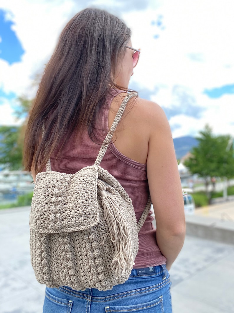 Boulevard Backpack Crochet Pattern image 8