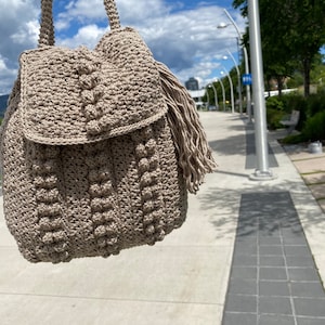 Boulevard Backpack Crochet Pattern image 4
