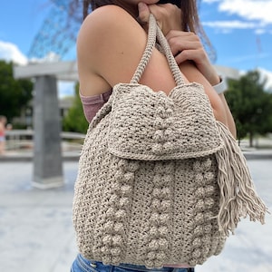 Boulevard Backpack Crochet Pattern image 9