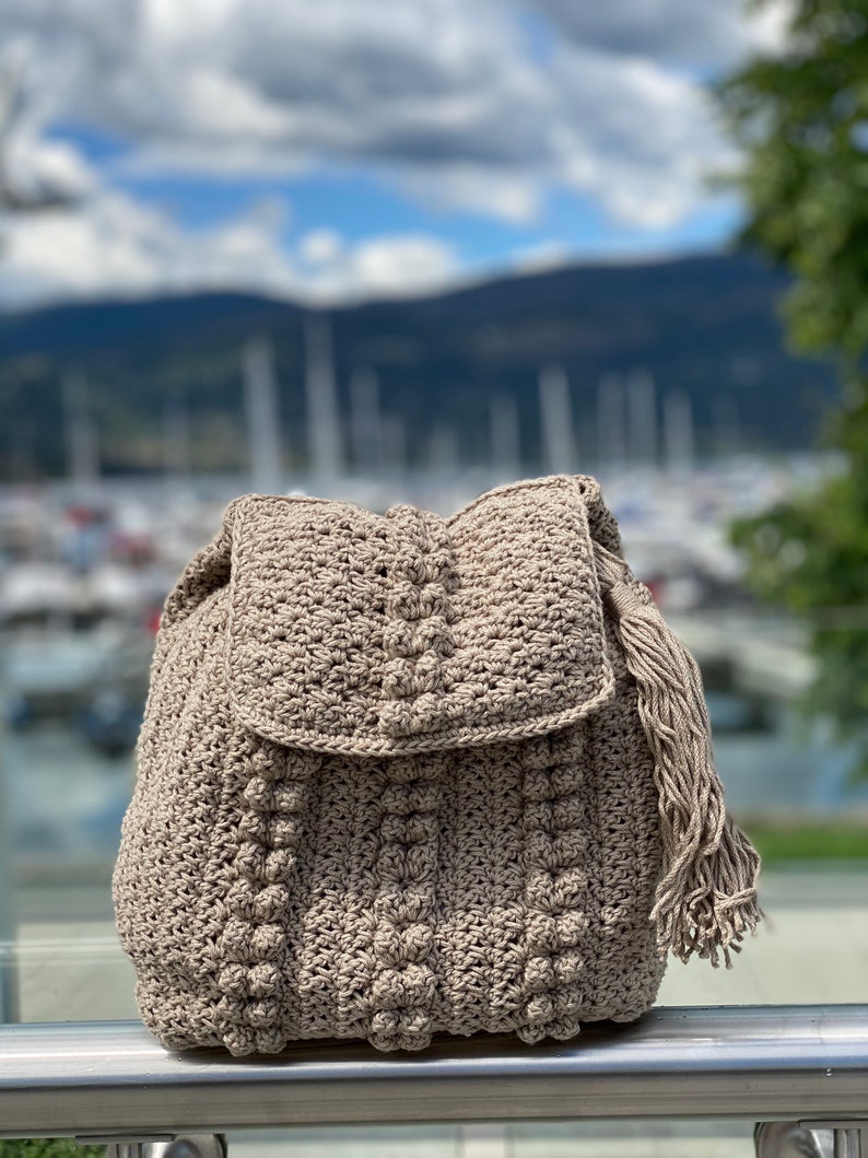 Boulevard Backpack Crochet Pattern image 7