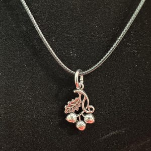 Oak Leaf Acorn Necklace