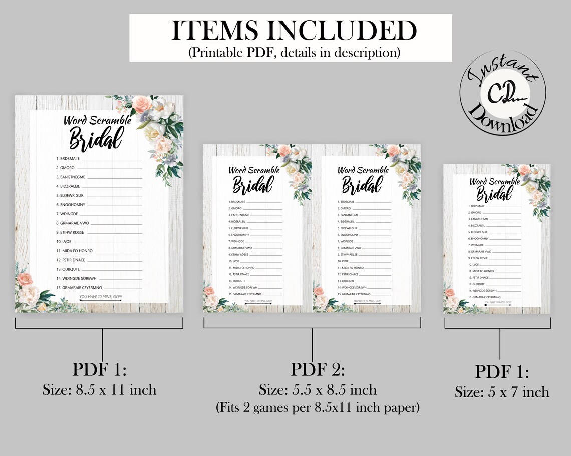 5 Bride Trivia Questions Wedding Shower Games to Play Check Etsy Canada