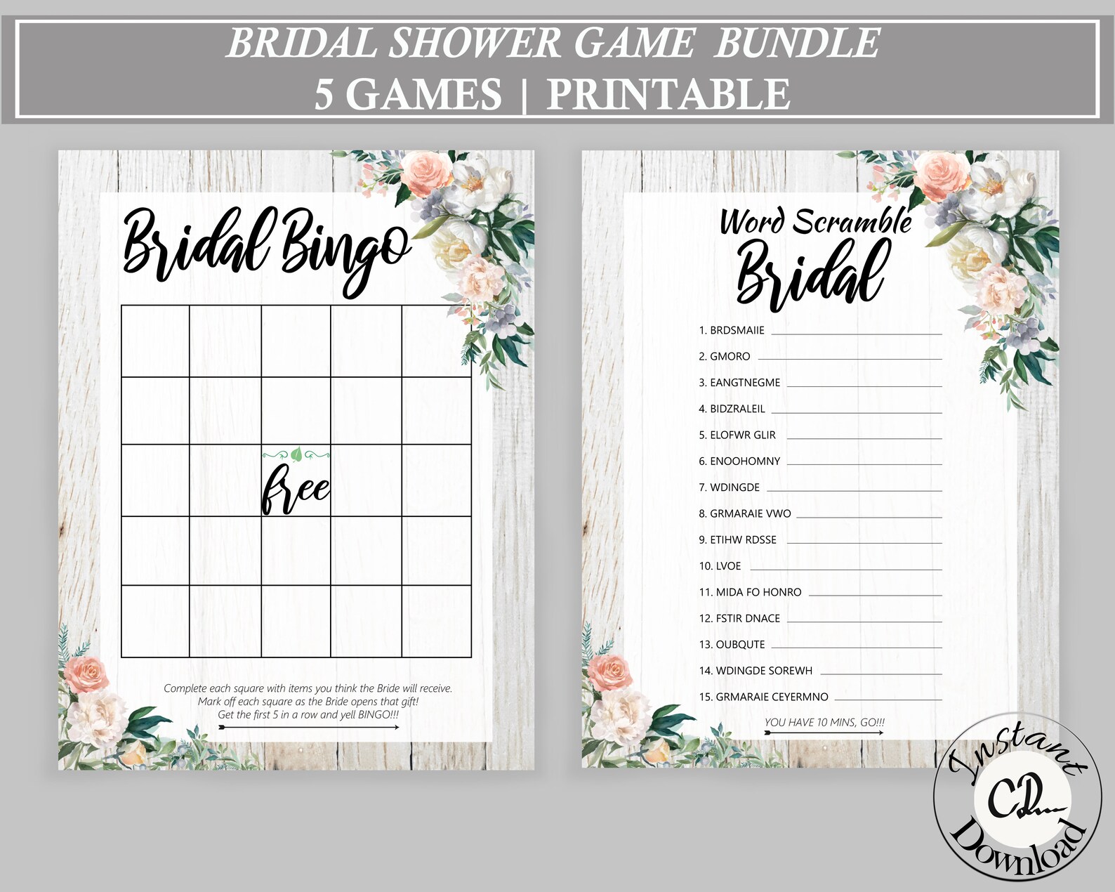 5 Bride Trivia Questions Wedding Shower Games to Play Check Etsy Canada