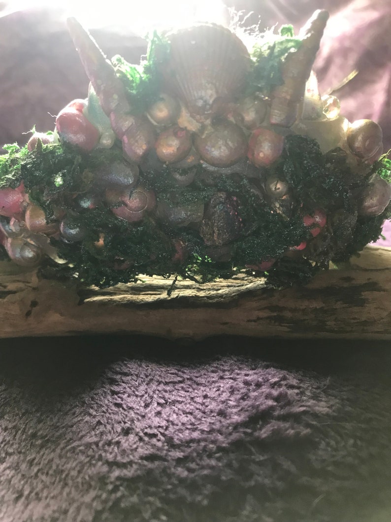 SALE Mermaid Sea Fairy Crown Tiara With Nature Accents Etsy UK