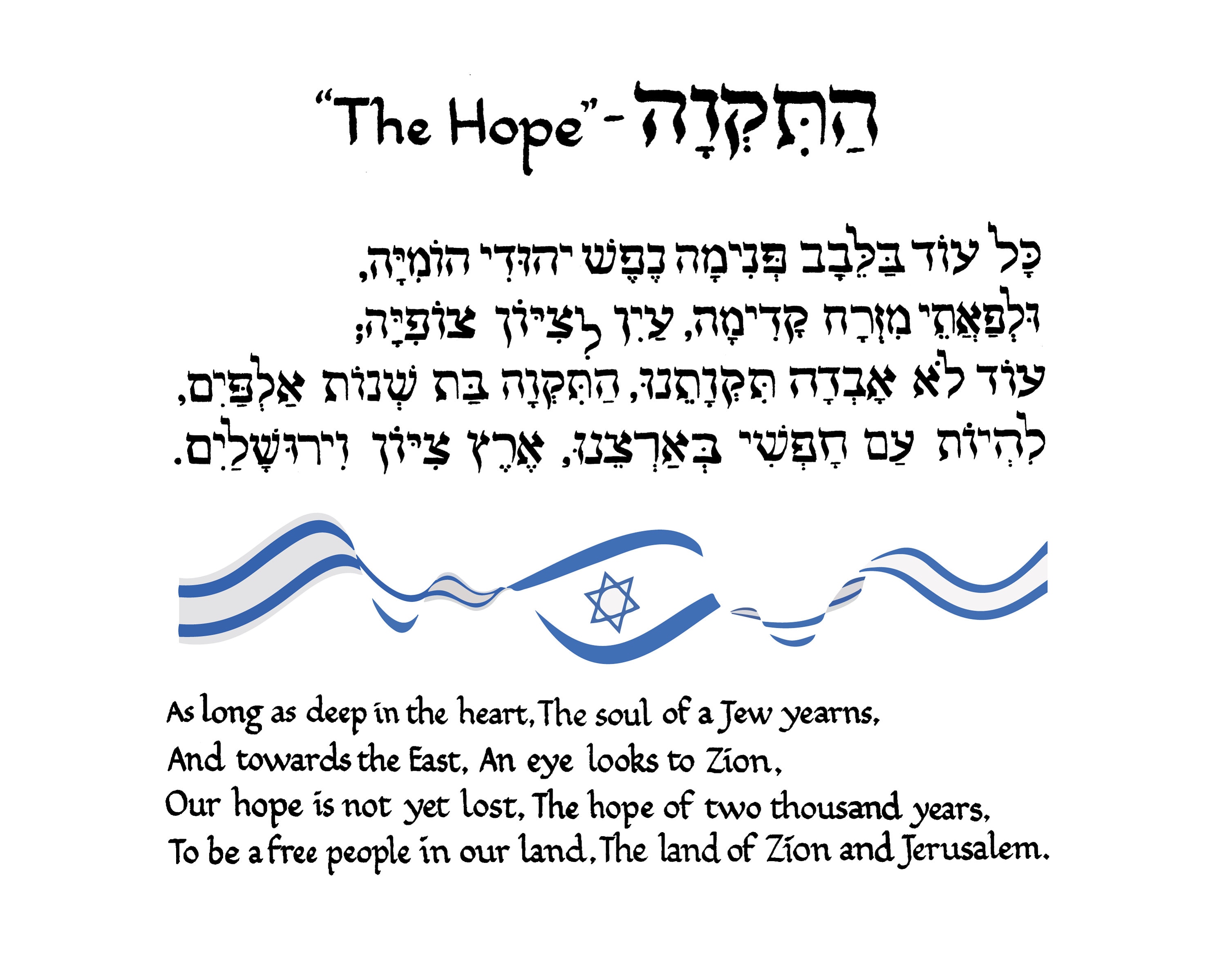 Jewish National Anthem
