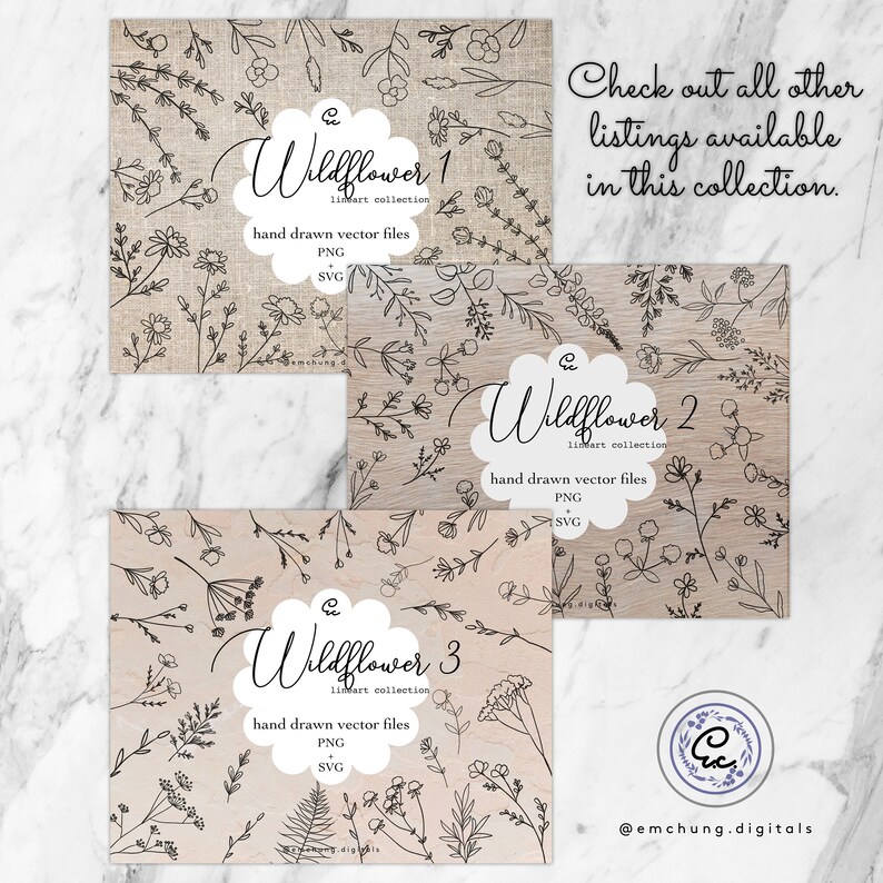 Free Free 155 Hand Drawn Wildflower Svg SVG PNG EPS DXF File