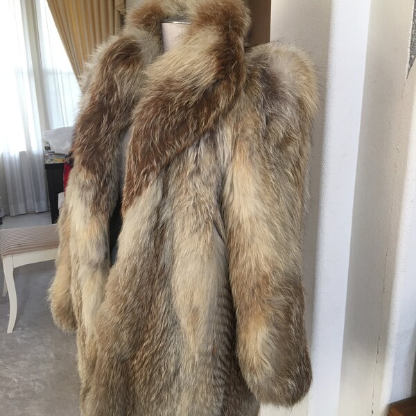 Pre Owned Fur Coat Etsy