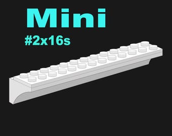 Mini Minifig Shelf