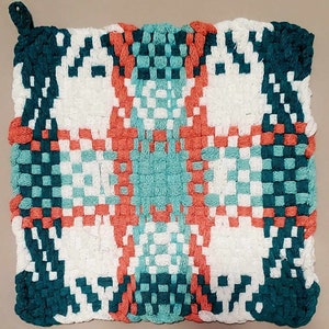 Twill Tweed potholder loom weaving patterns Pro and Traditional pdf download