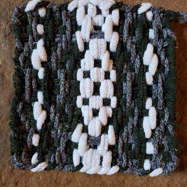 Livret de modèles de tissage de maniques (téléchargement PDF) Effet d'entraînement !