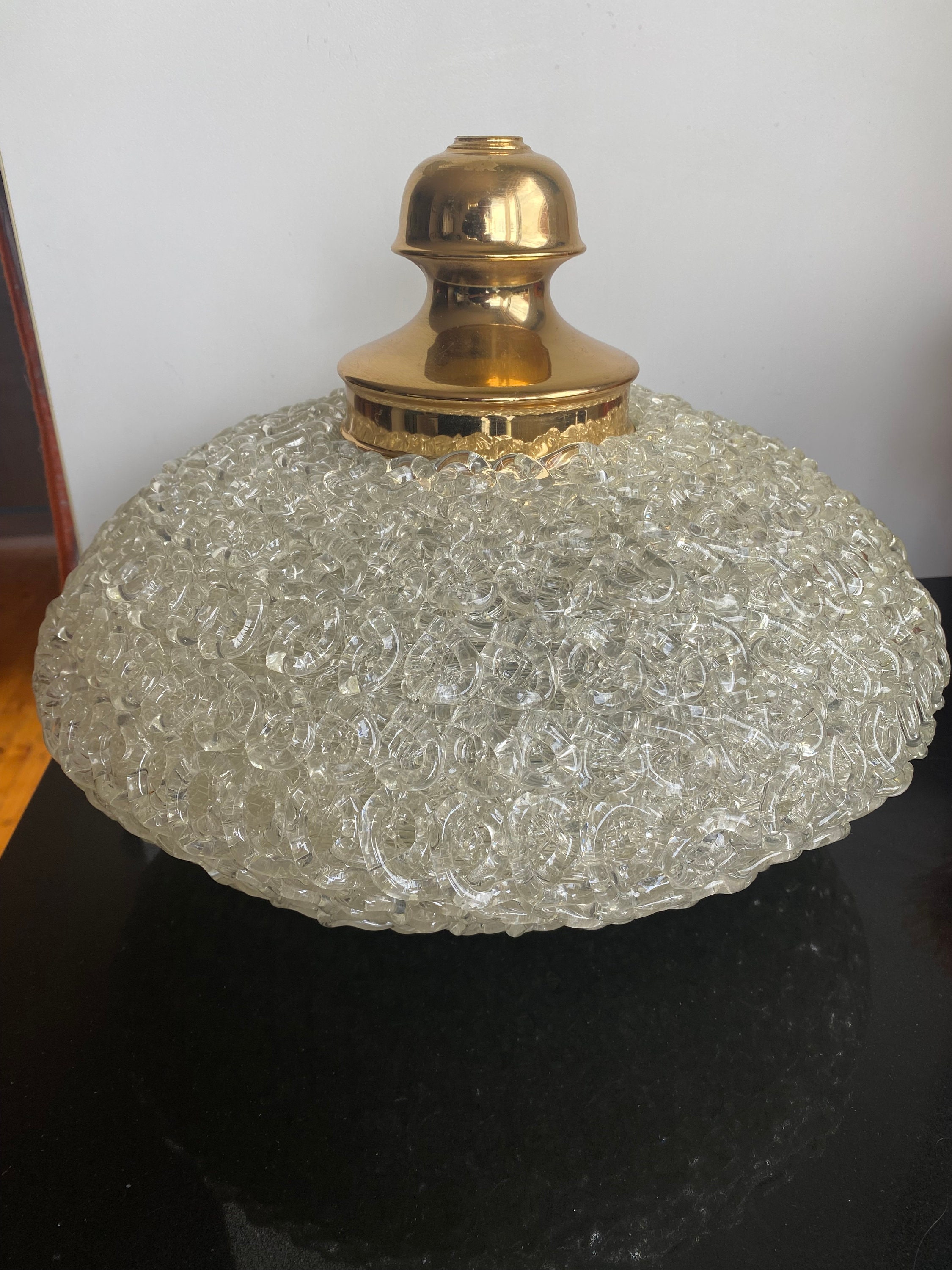 Lucite Light Fixture Etsy Australia