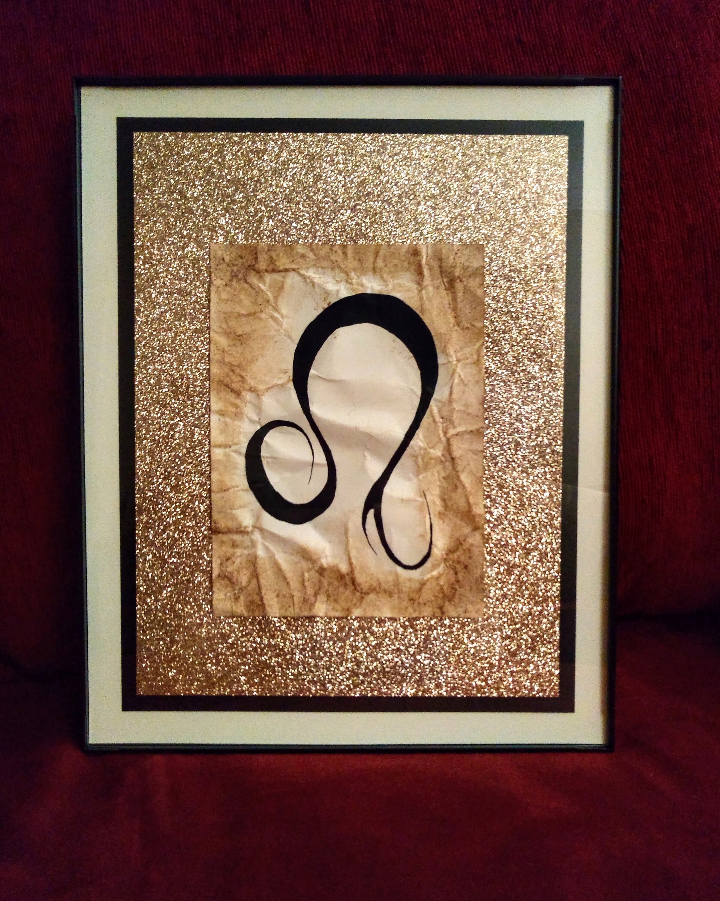 Leo Art Painting Zodiac Art Astrology Zodiac Art Decor Etsy