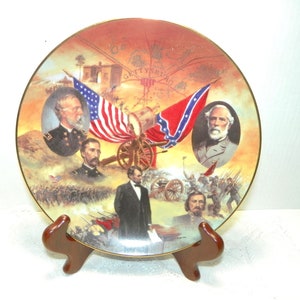 Gettysburg Plate by Jim Griffin 1st Issue in Battles of the American Civil War with COA
