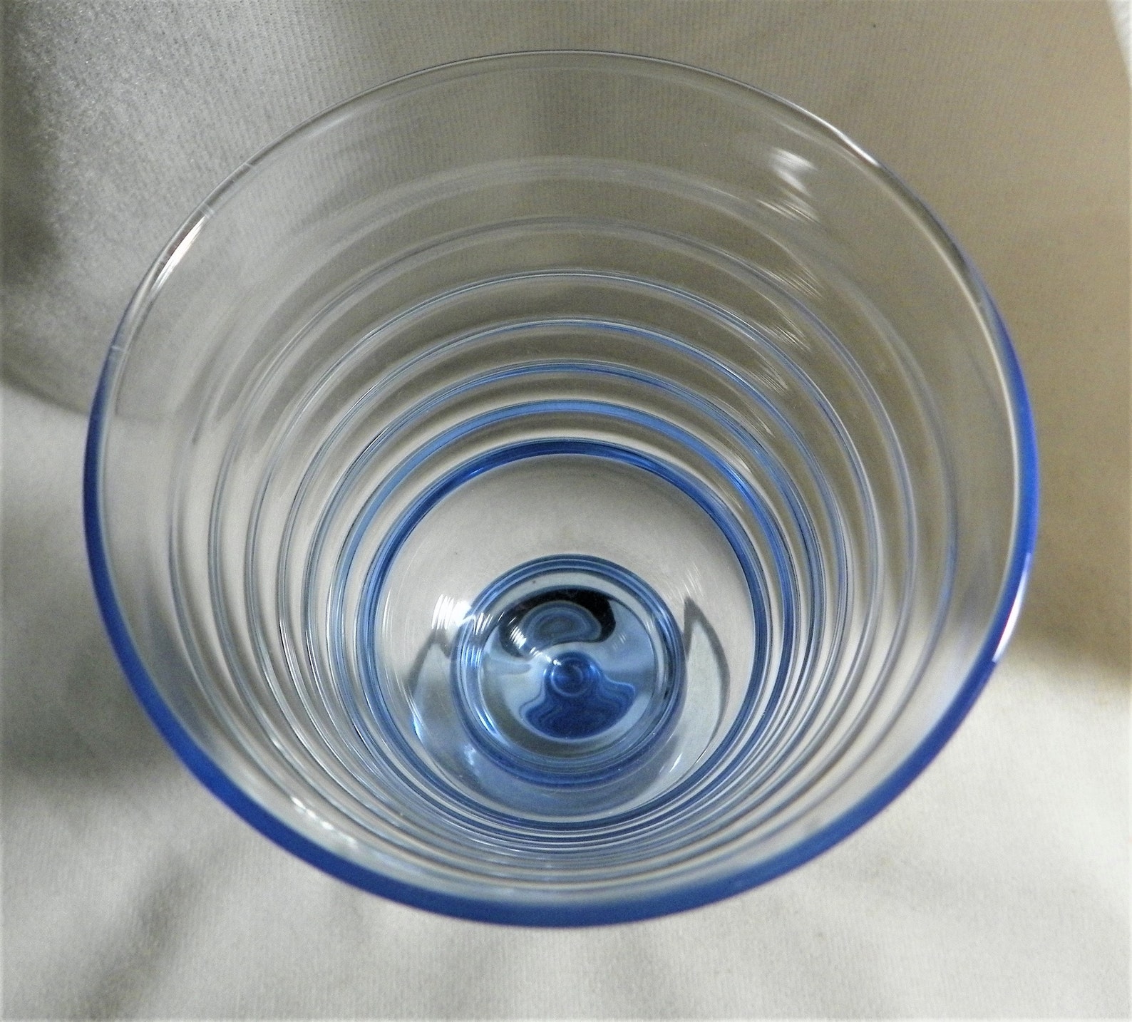 Sirrus Blue Wine Glass or Goblet by Libbey Glass Company Etsy