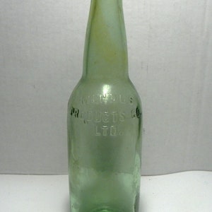 Vintage Aqua Mundus Products Co. LTD. Wine Bottle