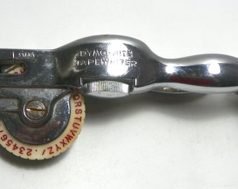 Chrome DYMO Interchangeable Embossing Labeler DYMO 1570 - Etsy