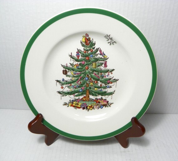 Spode Christmas Tree With Green Trim 3/4