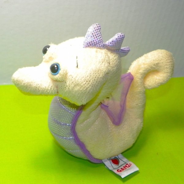 Ganz Webkinz LIL' KINZ SEAHORSE 6" Plush Stuffed Animal Toy