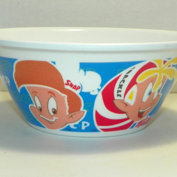 Kellogg's Rice Krispies Melamine Cereal Bowl 2015 - Snap, Crackle and Pop Characters