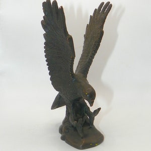 Heavy Metal Eagle Making Landing - Possibly Brass - Made in India