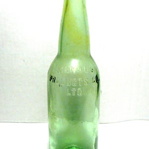 Vintage Aqua Mundus Products Co. LTD. Wine Bottle