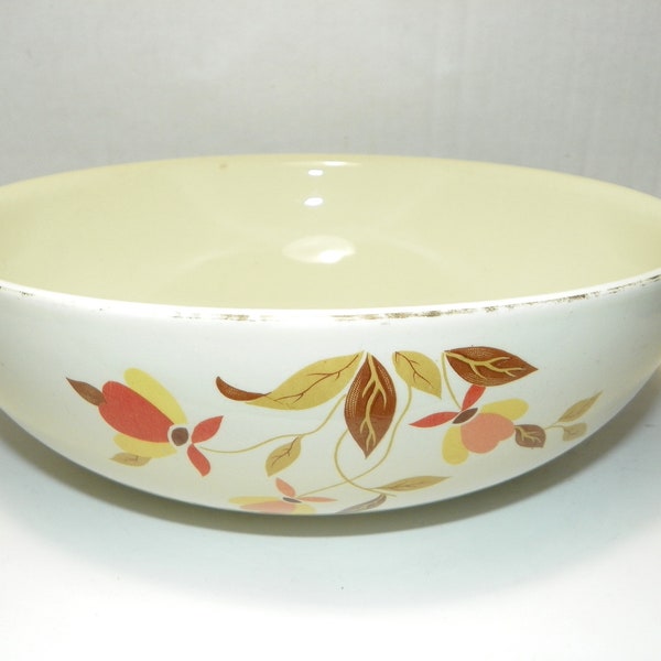 Autumn Leaf 9" 2 Qt. Salad Serving Bowl by Hall