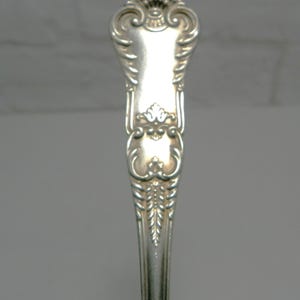 Forchetta Gorham Regent Silverplate da 7 pollici, placcata in argento, brevettata nel 1897.