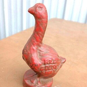 Antique Red Goose Shoes - Etsy