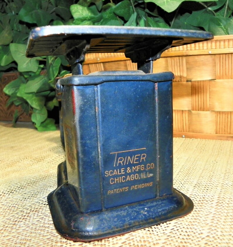 Triner Air Mail Accuracy Scale with Rate Card Etsy