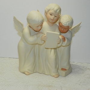 The Little Angel Choir Figurine by Homco 1994