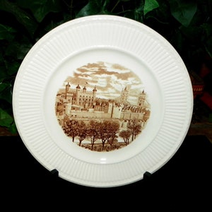 Wedgwood 1941 Old London Ansichten Teller Houses of parlament Erste Ausgabe 10 1/2 &quot;
