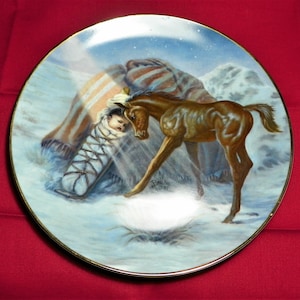 Silent Light by Perillo 1998 issue in The Perillo Christmas Series Plate No. 3143 Artaffects
