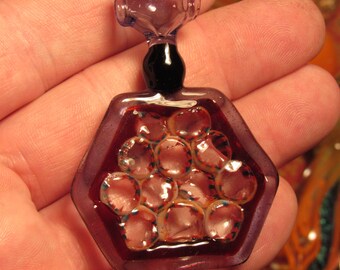 ムリーネ スタック ヘキサゴン ランプルク ガラス ペンダント