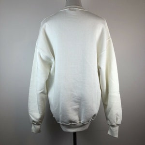 Vintage 50/50 Sweatshirt by Cabin Creek, Womens XL Splatter Puff Paint, Post Mod 80's image 10