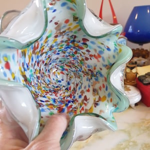 ガラスコレクション【COLIN HEANEY オーストラリア　花瓶　海モチーフ】 Lot - Colin Heaney, Australia (1946-2013), Iridescent Vase