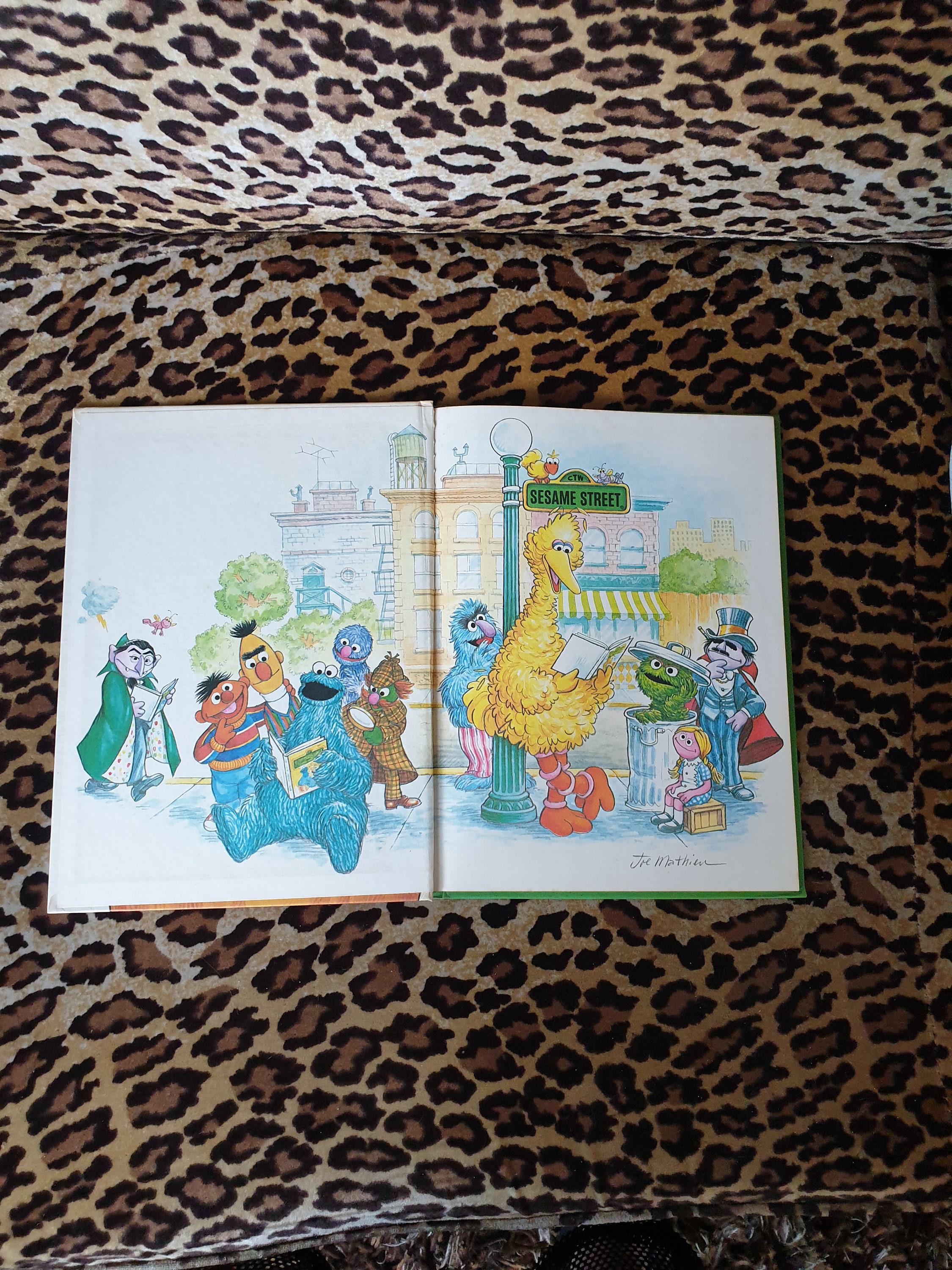 Childrens Book 1978. the Seasame Street Library Volume 8. Hard