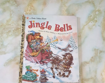 Little Golden Book, Jingle Bells. Hard cover 1998.