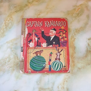 Kleines goldenes Buch, Kapitän Kangaroo. Hardcover 1956. Golden Press Sydney.
