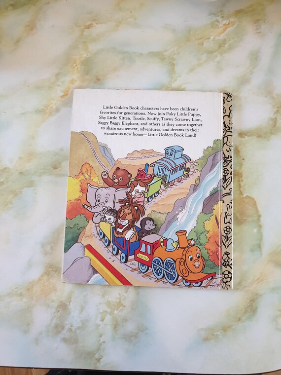 Childrens Book 1989. Little Golden Book, Saggy Baggy Elephant, No