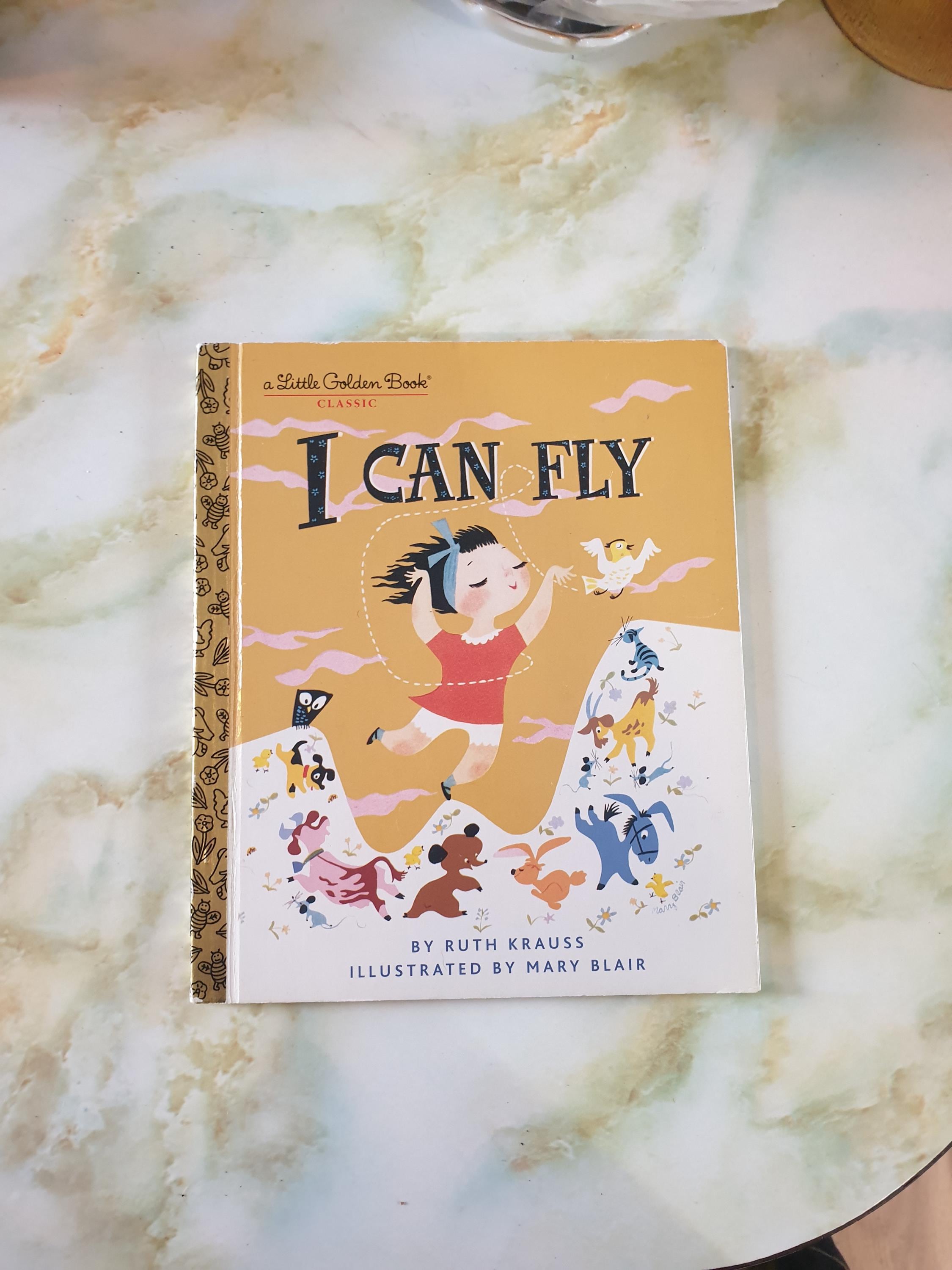 Childrens Book Vintage. Little Golden Book, I Can Fly. Hard Cover