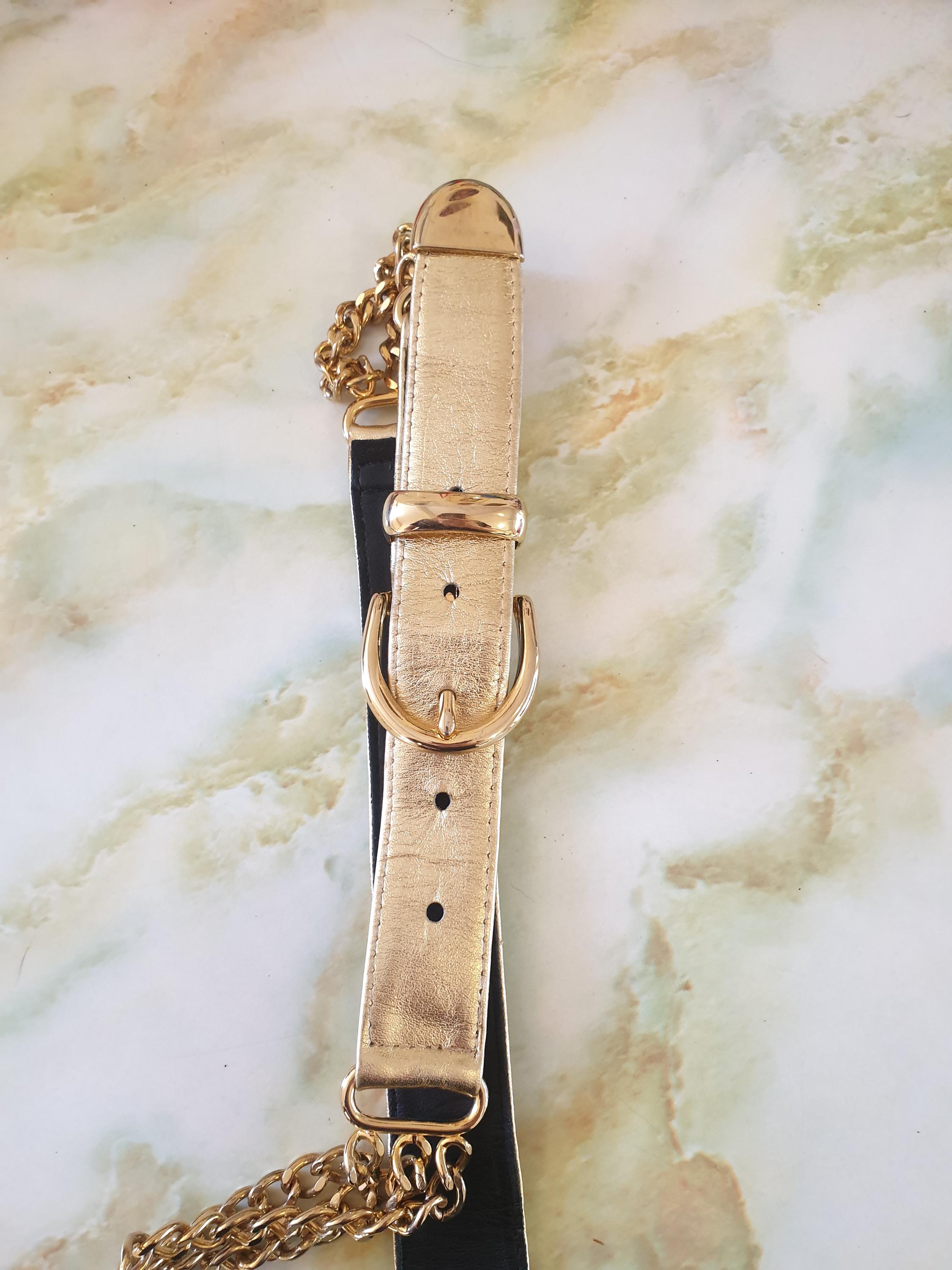 Vintage Gold Buckle Faux Leather Women\'s Fashion Belt Women main image 4