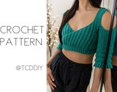 Crochet Wrap Top with Hood Pattern