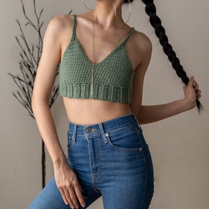 Crochet Pattern Classic Bralette Pattern for Beginners Pattern PDF Download image 10